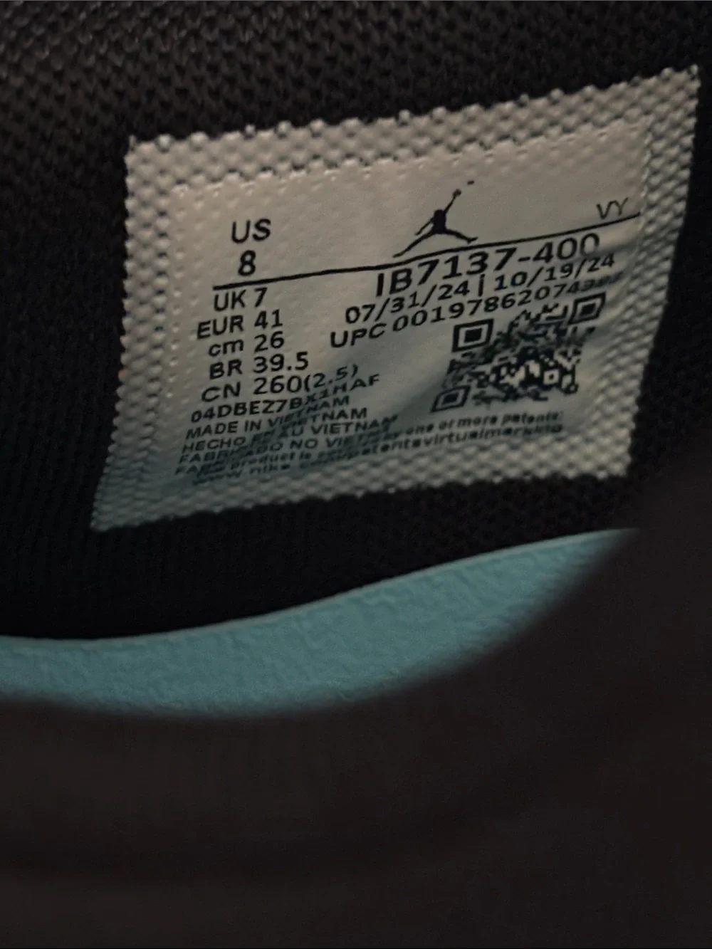 Jordan light teal